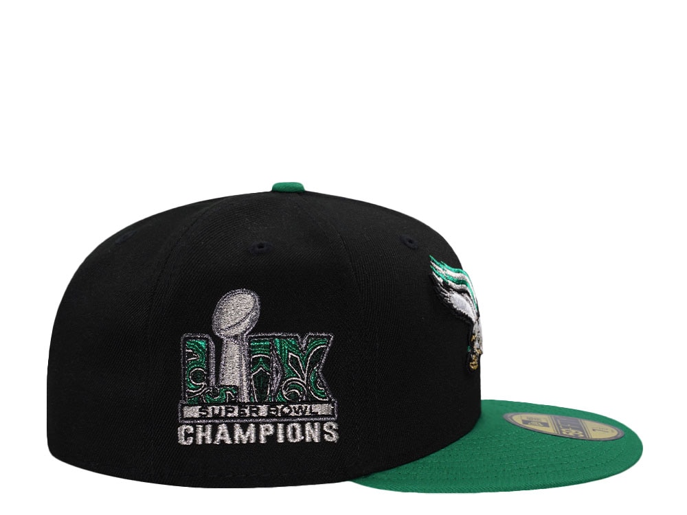 New Era Philadelphia Eagles Super Bowl LII Champions Two Tone Edition 59Fifty Fitted Casquette
