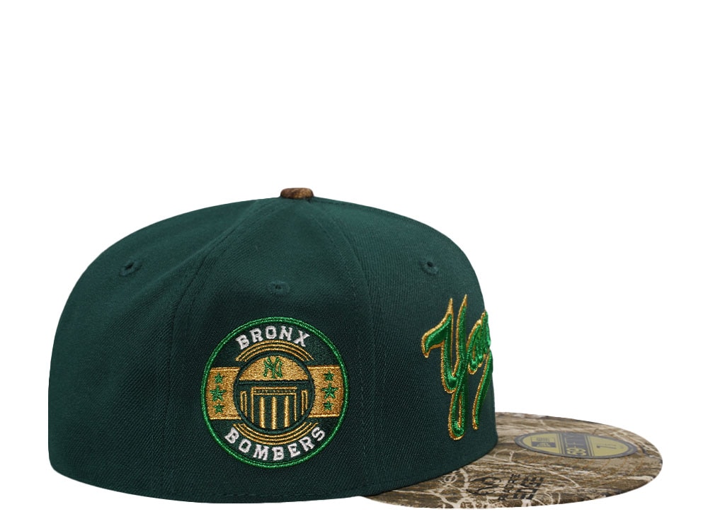New Era New York Yankees Bronx Bombers Dark Green Two Tone Edition 59Fifty Fitted Casquette