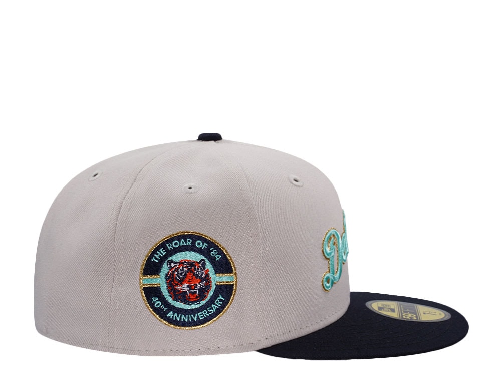 New Era Detroit Tigers 40th Anniversary Stone Two Tone Spirit Edition 59Fifty Fitted Casquette