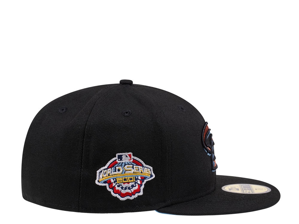 New Era Arizona Diamondbacks World Series 2001 Glacier Blue Edition 59Fifty Fitted Casquette