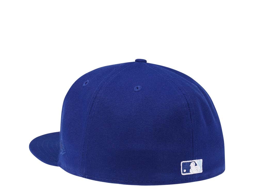 New Era Los Angeles Dodgers 60th Anniversary Glacier Blue Paisley Edition 59Fifty Fitted Casquette