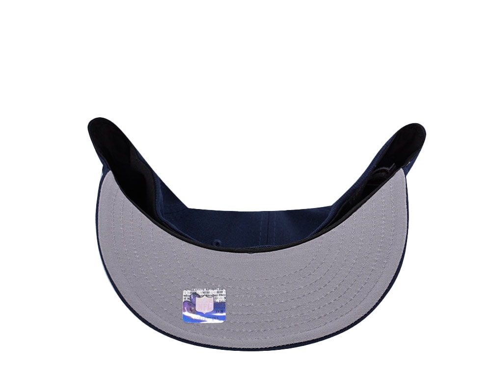 New Era Tennessee Titans 10th Anniversary Ocean Blue Prime Edition 59Fifty Fitted Casquette