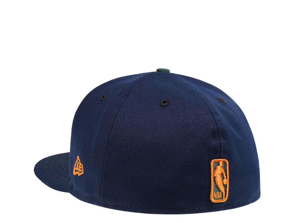 New Era Utah Jazz Deep Blue Prime Edition 59Fifty Fitted Casquette