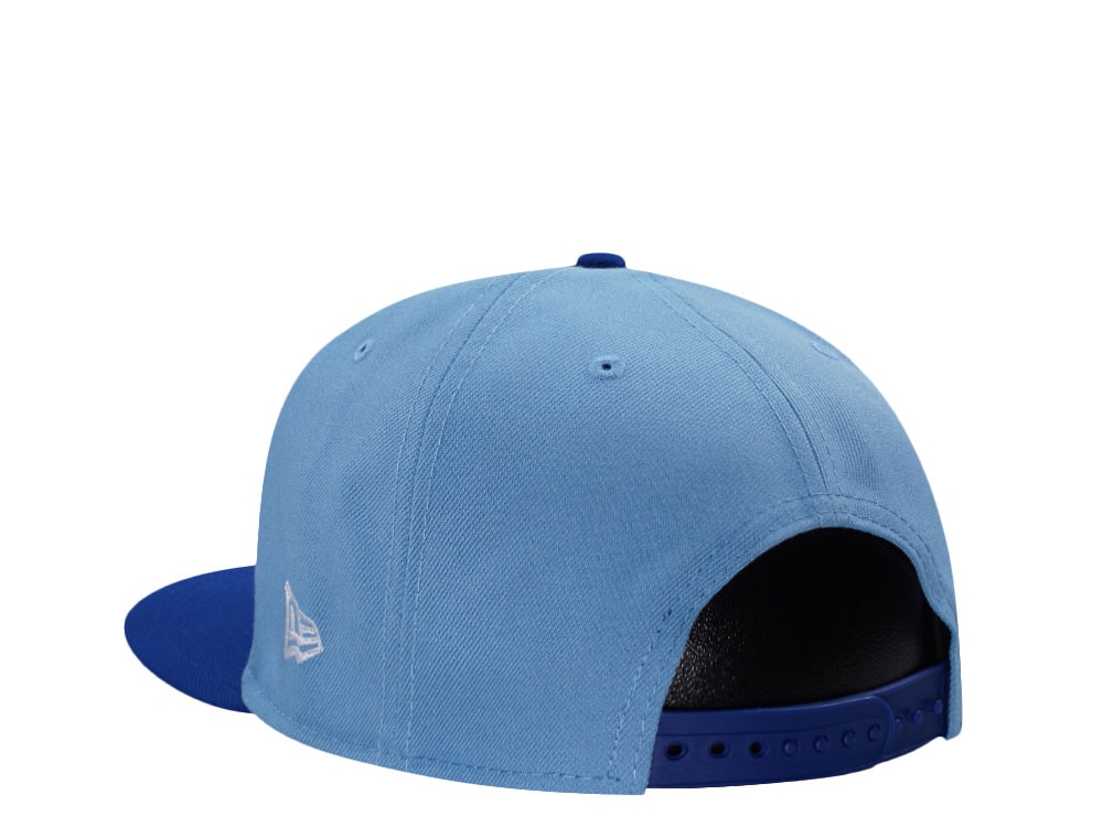 New Era Los Angeles Lakers 17x Champs Sky Blue Two Tone Edition 9Fifty Snapback Casquette