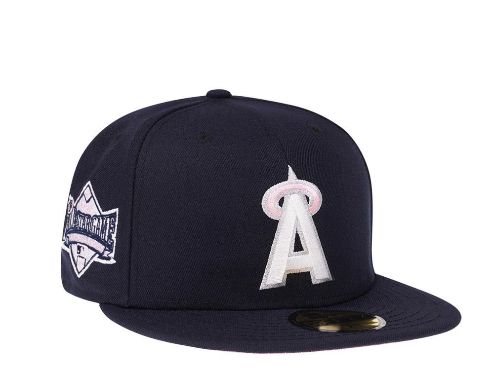 New Era Anaheim Angels All Star Game 1989 Navy Pink Edition 59Fifty Fitted Casquette