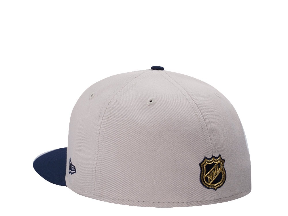 New Era Chicago Blackhawks 100th Anniversary Stone Two Tone Edition 59Fifty Fitted Casquette