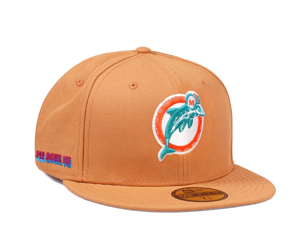 New Era Miami Dolphins Super Bowl VII Golden Memories Collection 59Fifty Fitted Casquette