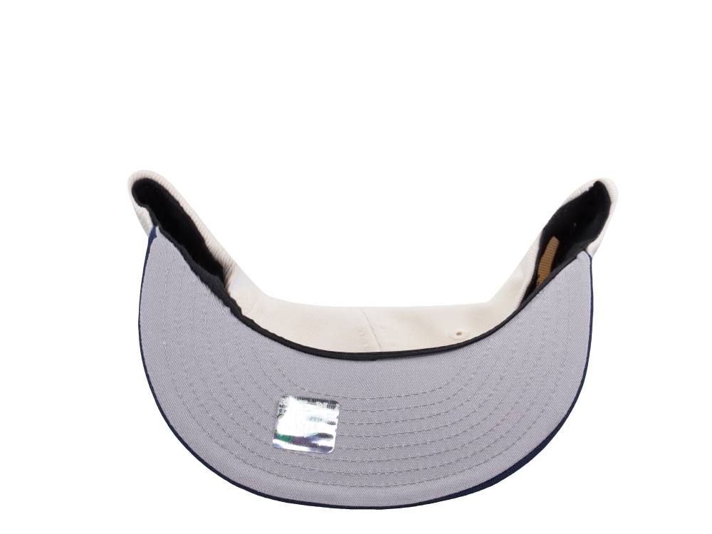 New Era Chicago Bears Staley Metallic Light Cream Two Tone Edition 59Fifty Fitted Casquette