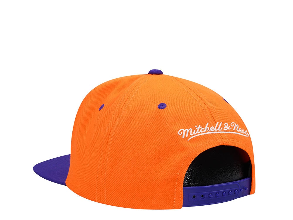 Mitchell & Ness Phoenix Suns Transcript Orange Two Tone Snapback Casquette