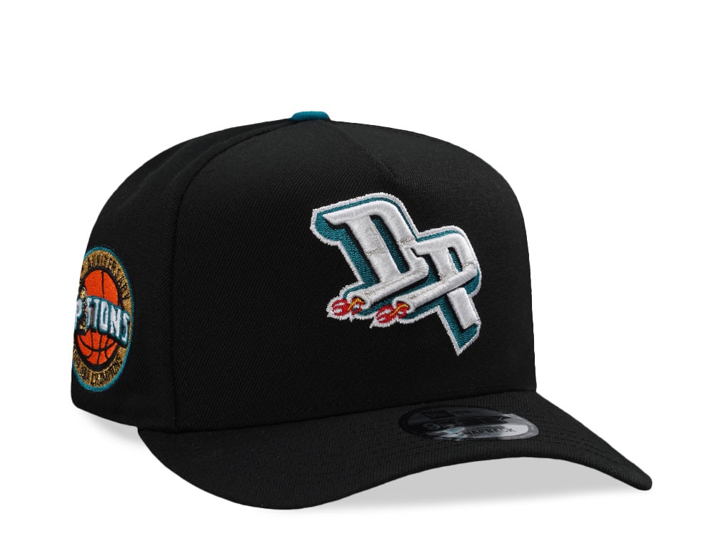 New Era Detroit Pistons 20th Anniversary Black Prime Edition 9Fifty A Frame Snapback Casquette