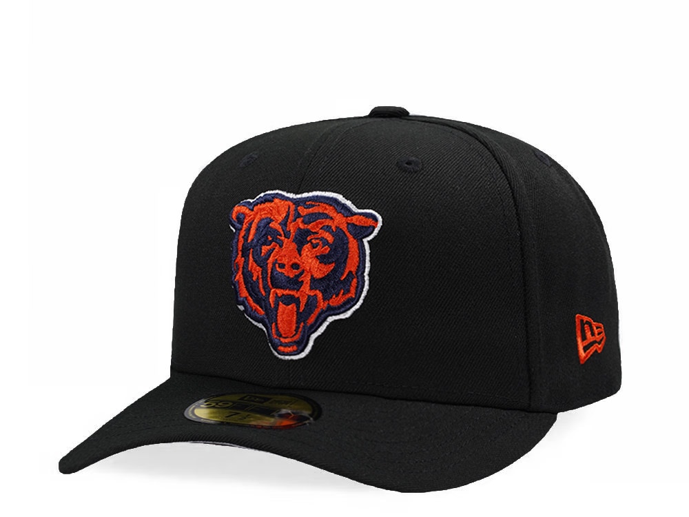 New Era Chicago Bears Black Classic Edition Pre Curved 59Fifty Fitted Casquette