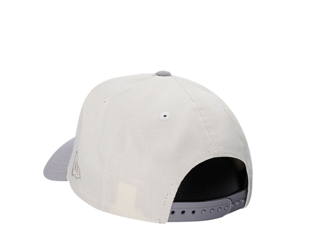New Era Baltimore Orioles 25th Anniversary Metallic Chrome Two Tone 9Forty A Frame Snapback Casquette