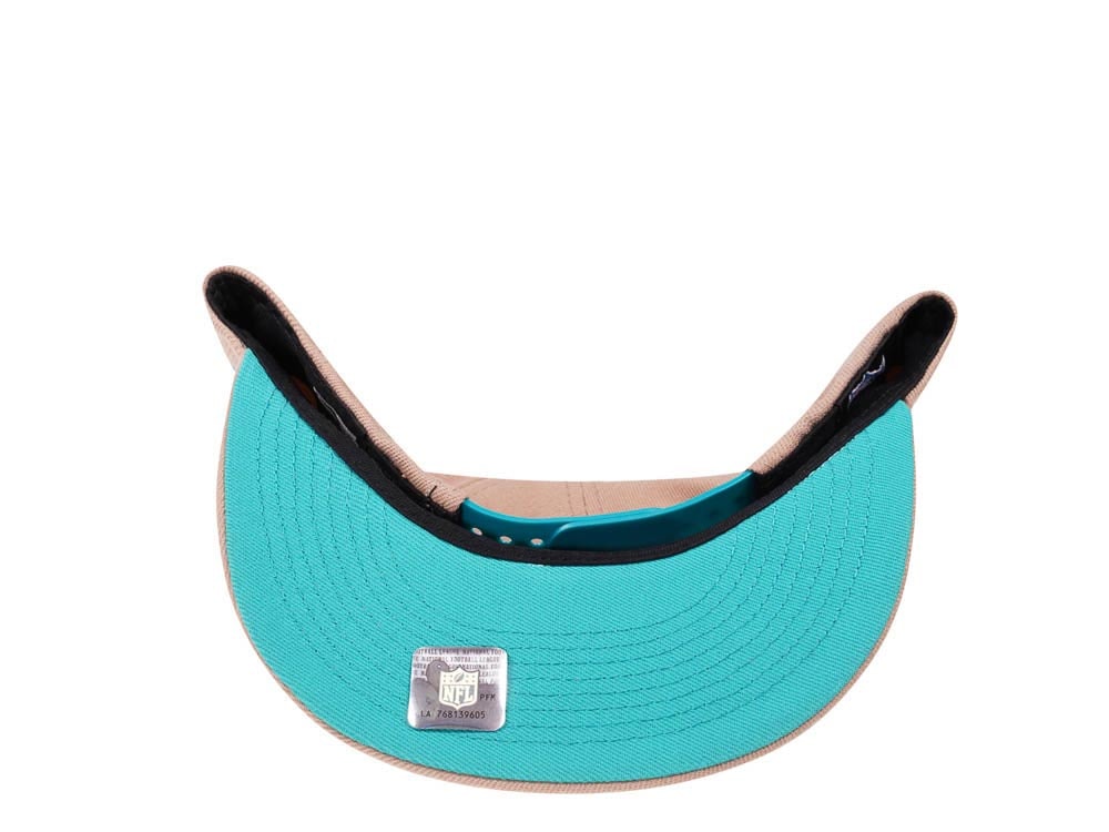 New Era Seattle Seahawks 40 Seasons Camel Mint Edition 9Fifty Snapback Casquette