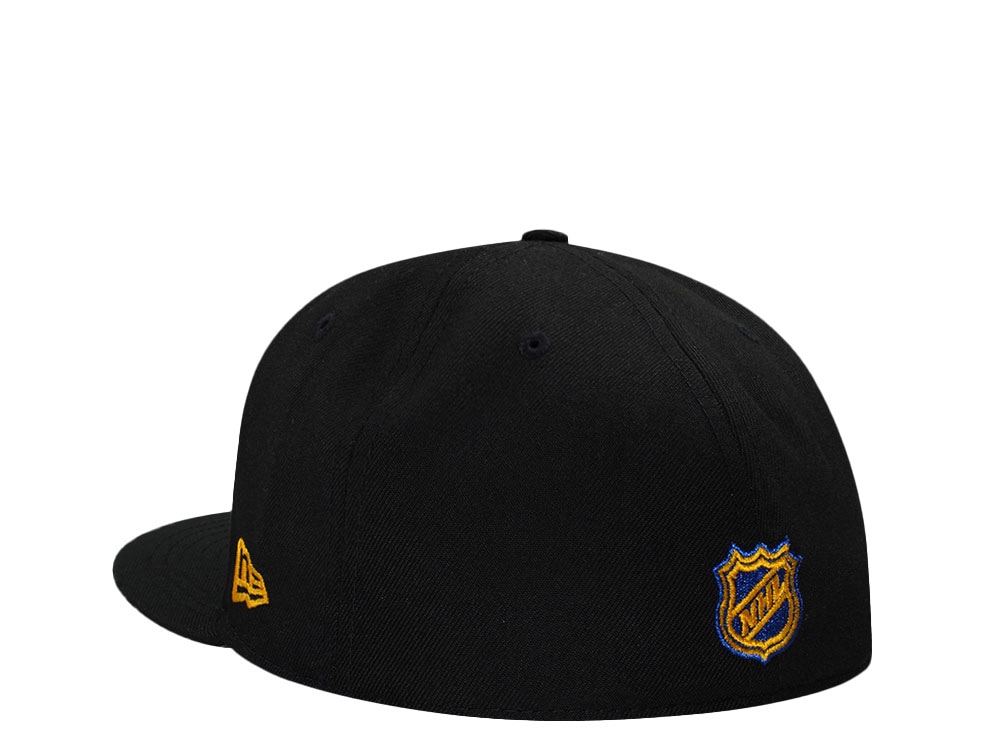 New Era Buffalo Sabres 50th Anniversary Black Metallic Prime Edition 59Fifty Fitted Casquette