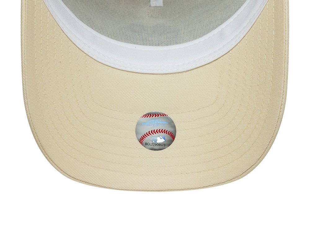 New Era New York Yankees Outline Cream Prime Edition 9Forty A Frame Trucker Snapback Casquette