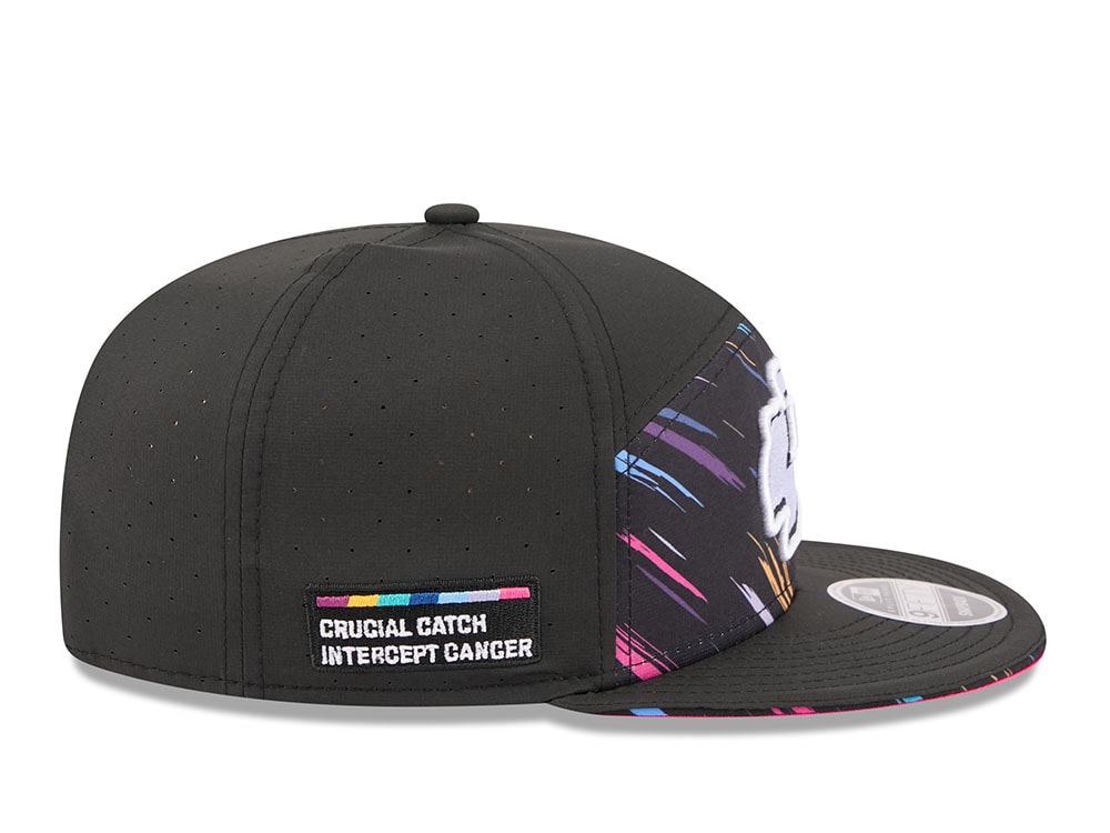 New Era Kansas City Chiefs Crucial Catch 2026 Black Edition 9Fifty Split Panel Snapback Casquette