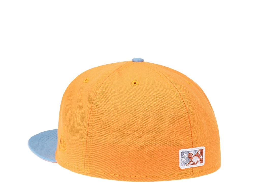 New Era Buffalo Bisons 25th Anniversary Iced Orange Prime Edition 59Fifty Fitted Casquette