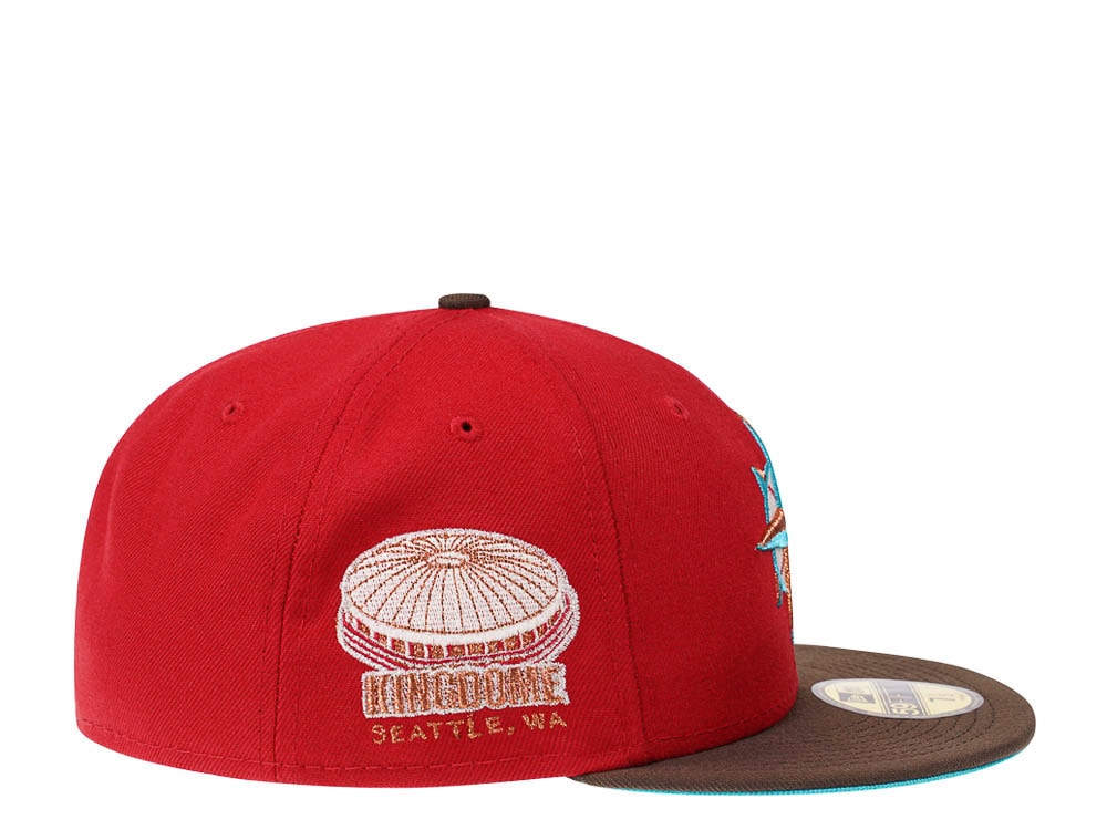 New Era Seattle Mariners Kingdome Copper Two Tone Edition 59Fifty Fitted Casquette