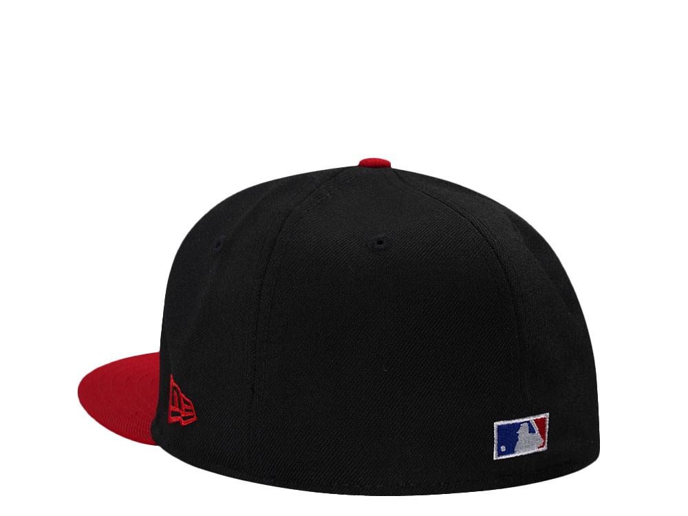New Era Atlanta Braves World Series 1995 Wool Two Tone Throwback Edition 59Fifty Fitted Casquette