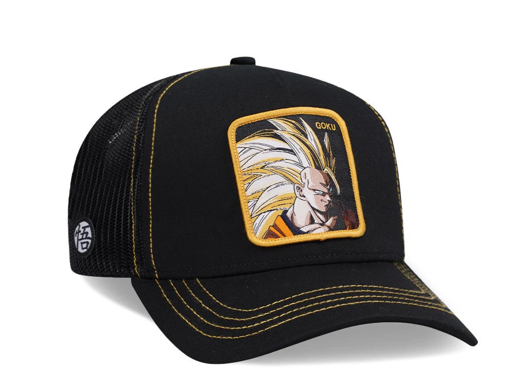 Capslab Dragon Ball Z Goku Black/Yellow Trucker Snapback Casquette