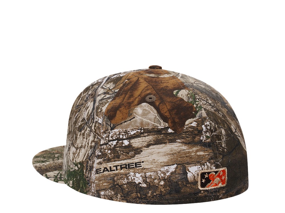 New Era Carolina Mudcats Realtree Edition 59Fifty Fitted Casquette