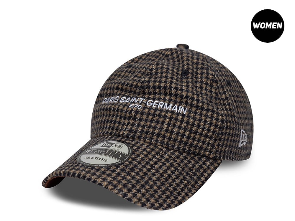 New Era Paris Saint Germain Houndstooth Edition Womens 9Twenty Adjustable Casquette