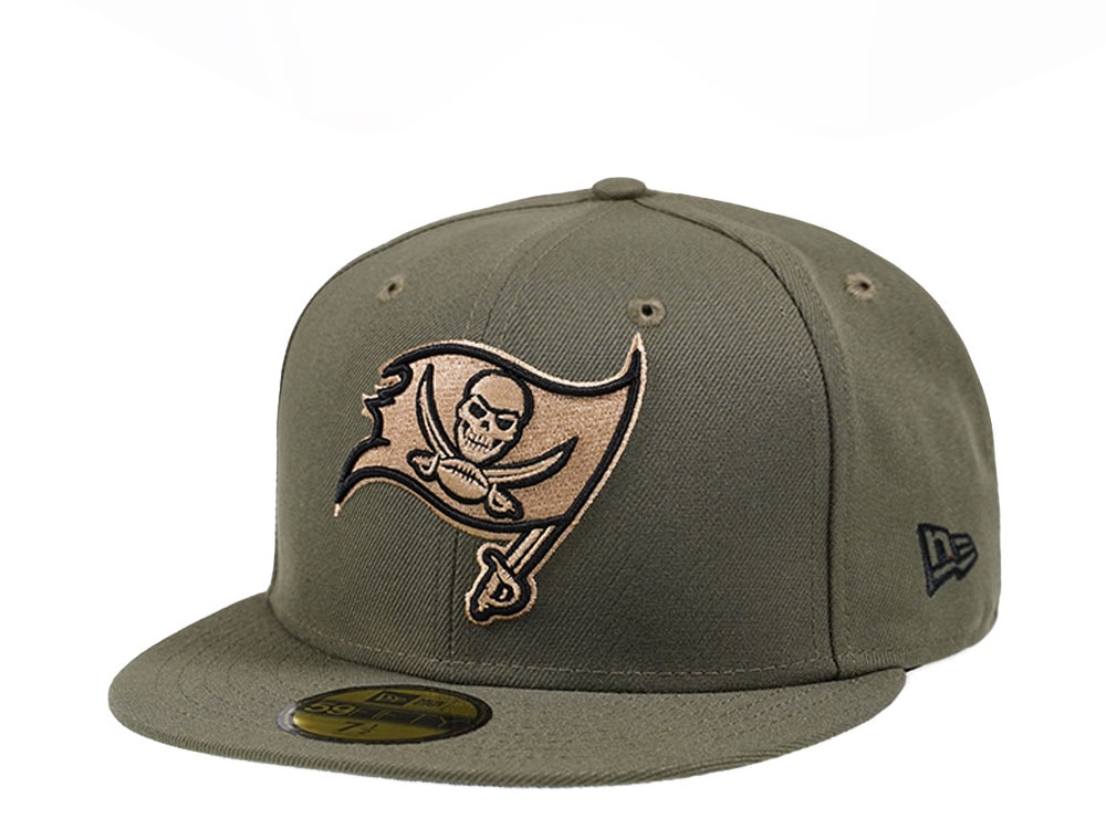 New Era Tampa Bay Buccaneers Olive Edition 59Fifty Fitted Casquette