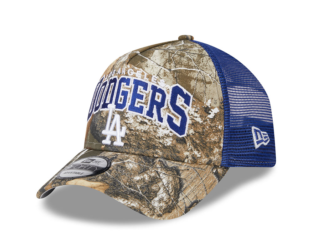 New Era Los Angeles Dodgers Realtree Edition 9Forty A Frame Trucker Snapback Casquette
