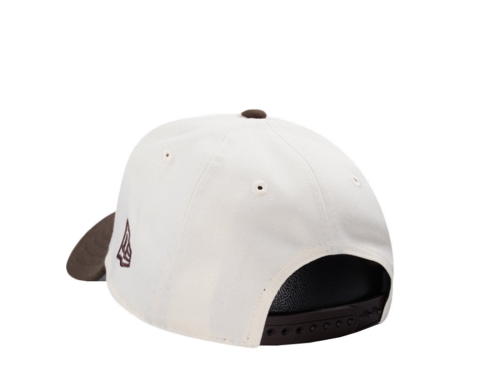 New Era Houston Astros 40th Anniversary Cow Burnt Wood Two Tone Edition 9Forty A Frame Snapback Casquette