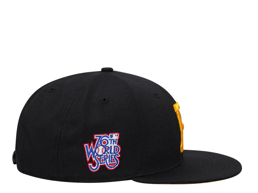 47Brand Pittsburgh Pirates 76th World Series World Black Sure Shot Under Captain Snapback Casquette