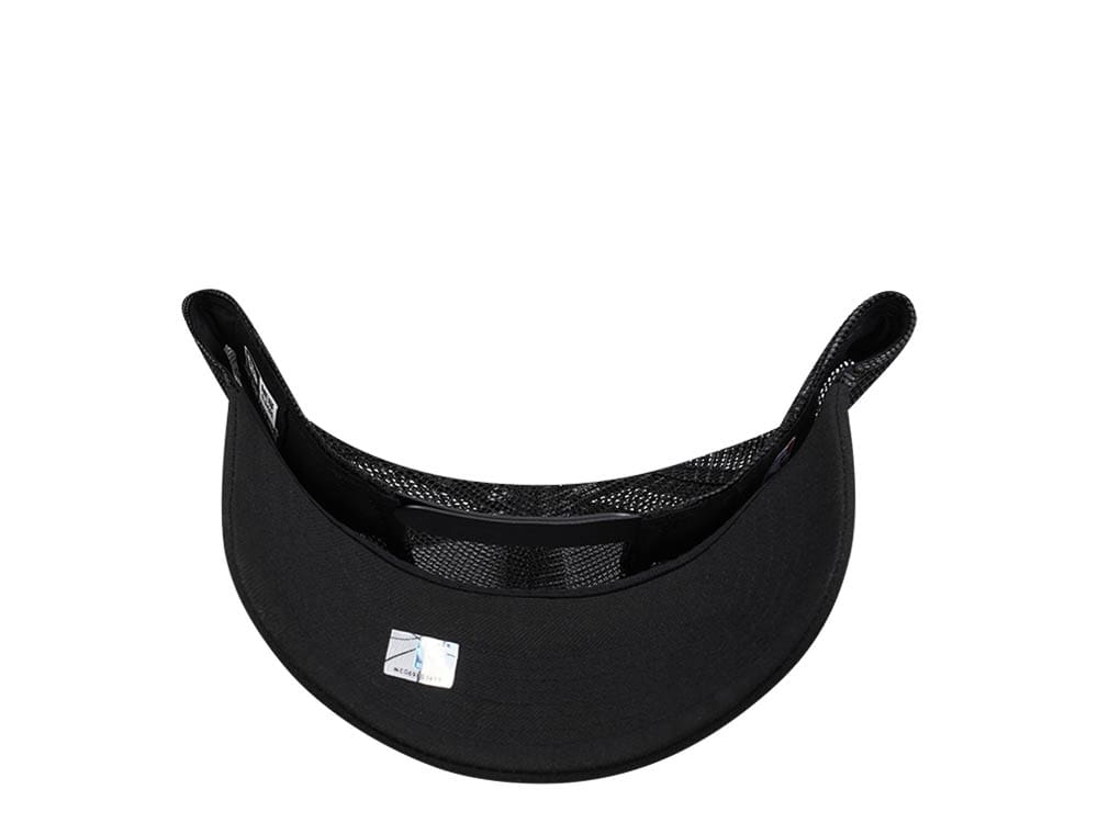 New Era Miami Heat Black 9Forty A Frame Trucker Snapback Casquette
