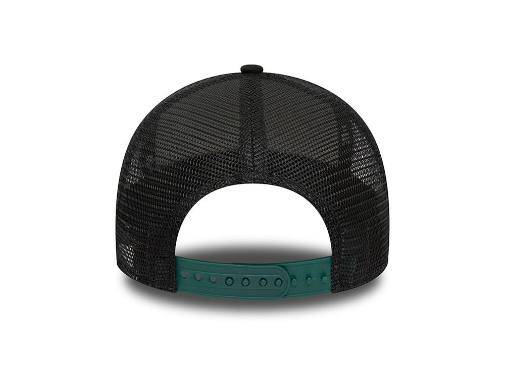 New Era Motorsport Patch A Frame Trucker Strapback Casquette