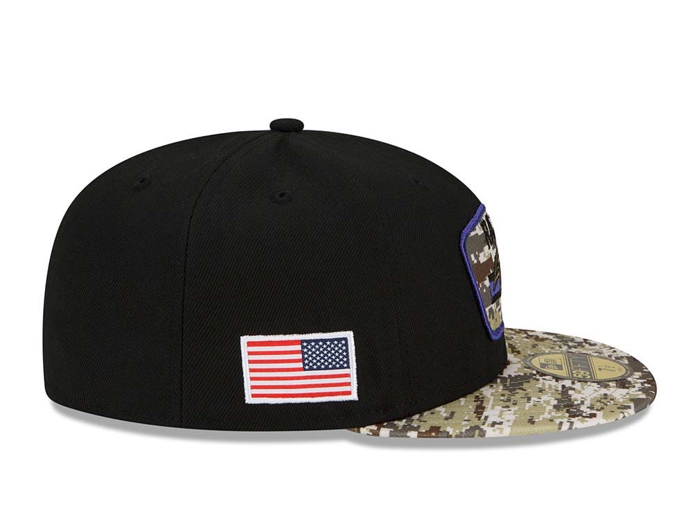New Era Baltimore Ravens Salute to Service 21 59Fifty Fitted Casquette