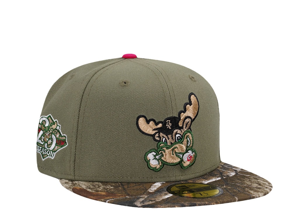 New Era Wilmington Blue Rocks 25th Anniversary Outdoor Two Tone Edition 59Fifty Fitted Casquette