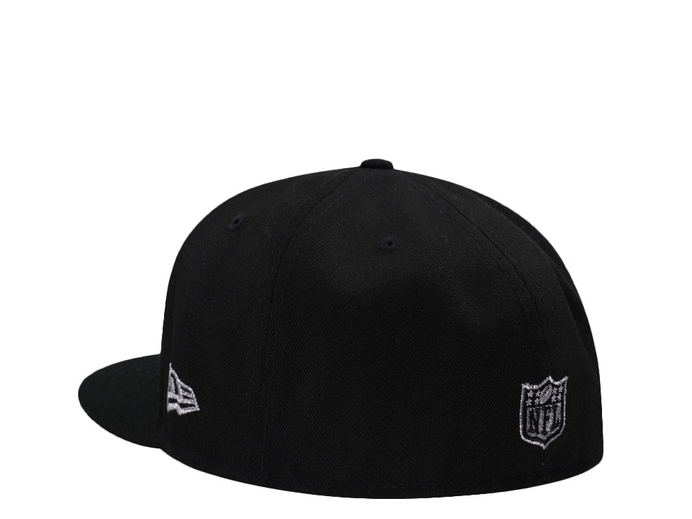 New Era Las Vegas Raiders Super Bowl XI Script Black Prime Edition 59Fifty Fitted Casquette