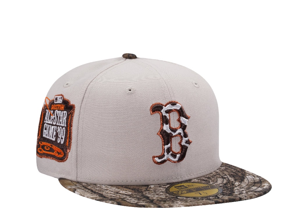 New Era Boston Red Sox All Star Game 1999 Stone Two Tone Edition 59Fifty Fitted Casquette