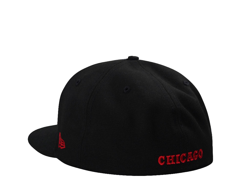 New Era Chicago Bulls NBA on NBC Black Prime Edition 59Fifty Fitted Casquette