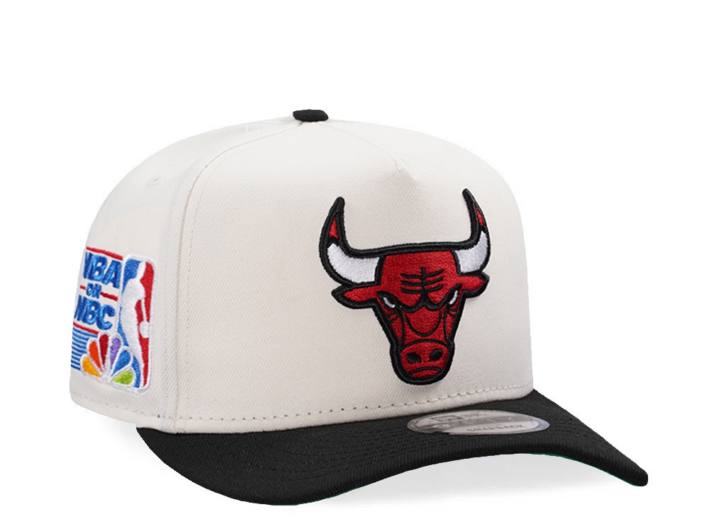 New Era Chicago Bulls NBA on NBC Chrome Two Tone Edition 9Fifty A Frame Snapback Casquette