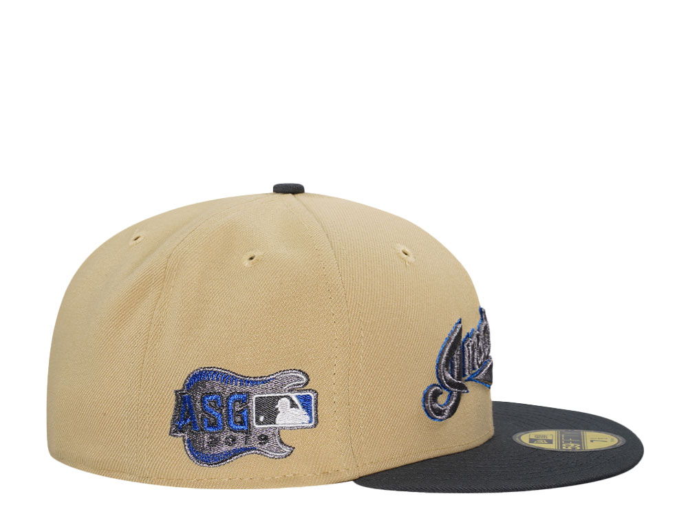 New Era Cleveland Indians All Star Game 2019 Vegas Metallic Two Tone Edition 59Fifty Fitted Casquette