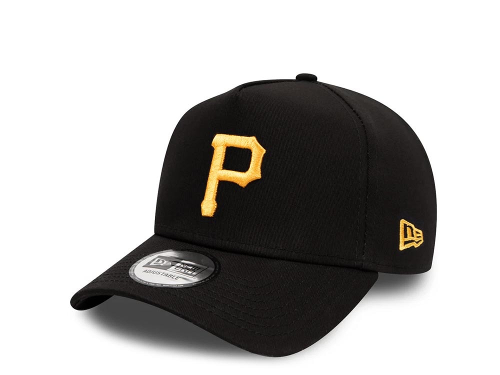 New Era Pittsburgh Pirates Black Prime Edition A Frame Snapback Casquette