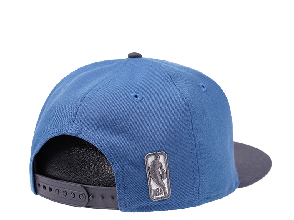 New Era Chicago Bulls Blue and Graphite Edition 9Fifty Snapback Casquette