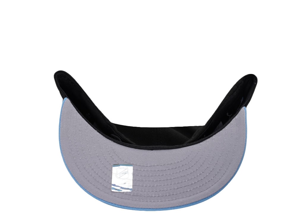 New Era Utah Mammoth Metallic Sky Blue Two Tone Edition 59Fifty Fitted Casquette