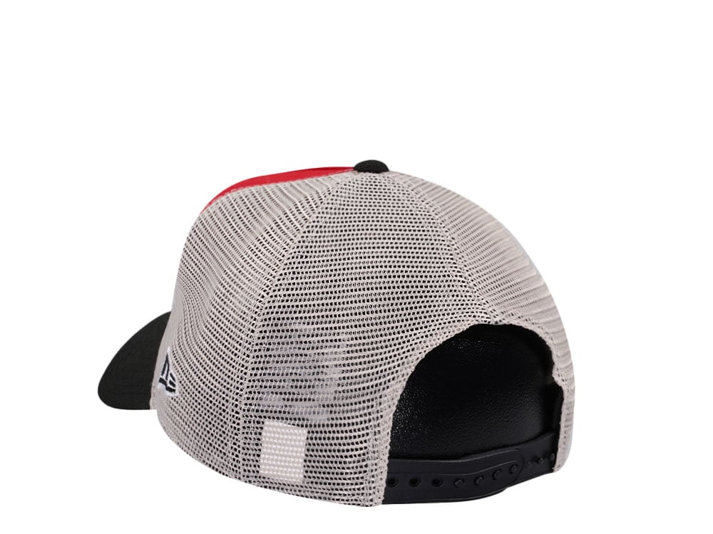 New Era Cleveland Guardians Two Tone Edition A Frame Trucker Snapback Casquette
