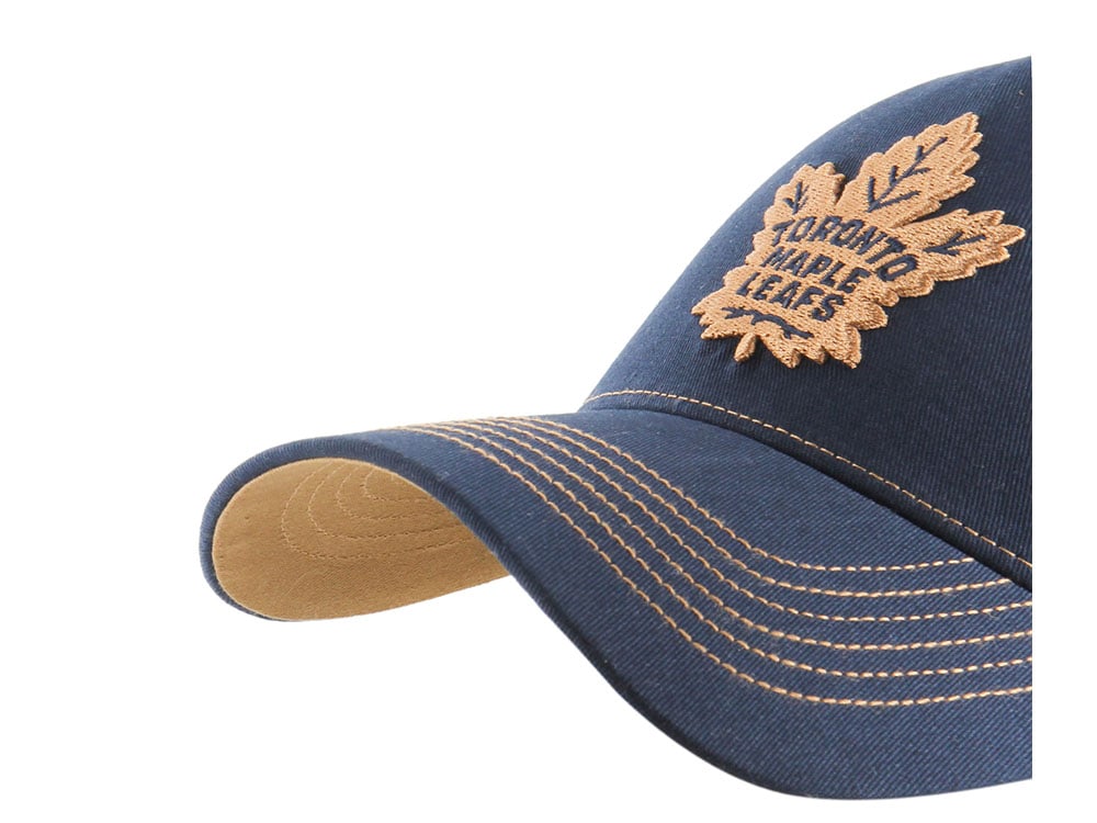47Brand Toronto Maple Leafs Navy Contrast Stitch Edition MVP Strapback Casquette