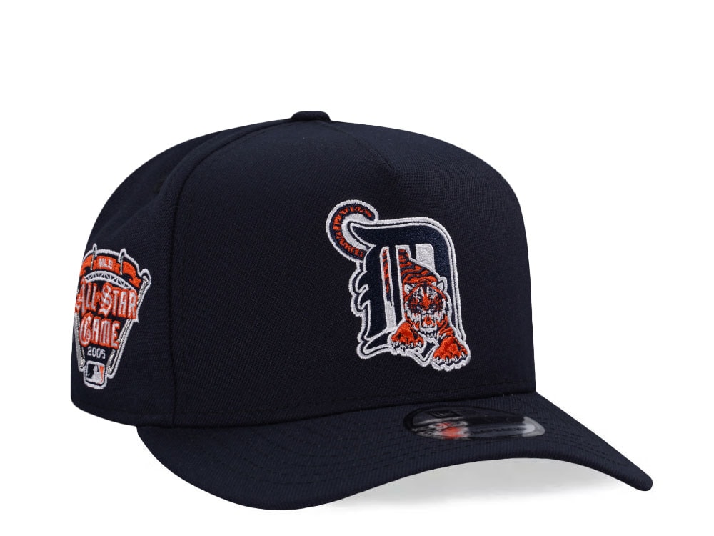 New Era Detroit Tigers All Star Game 2005 Navy Edition 9Fifty A Frame Snapback Casquette