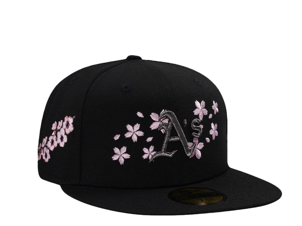 New Era Oakland Athletics Sakura Black Prime Edition 59Fifty Fitted Casquette