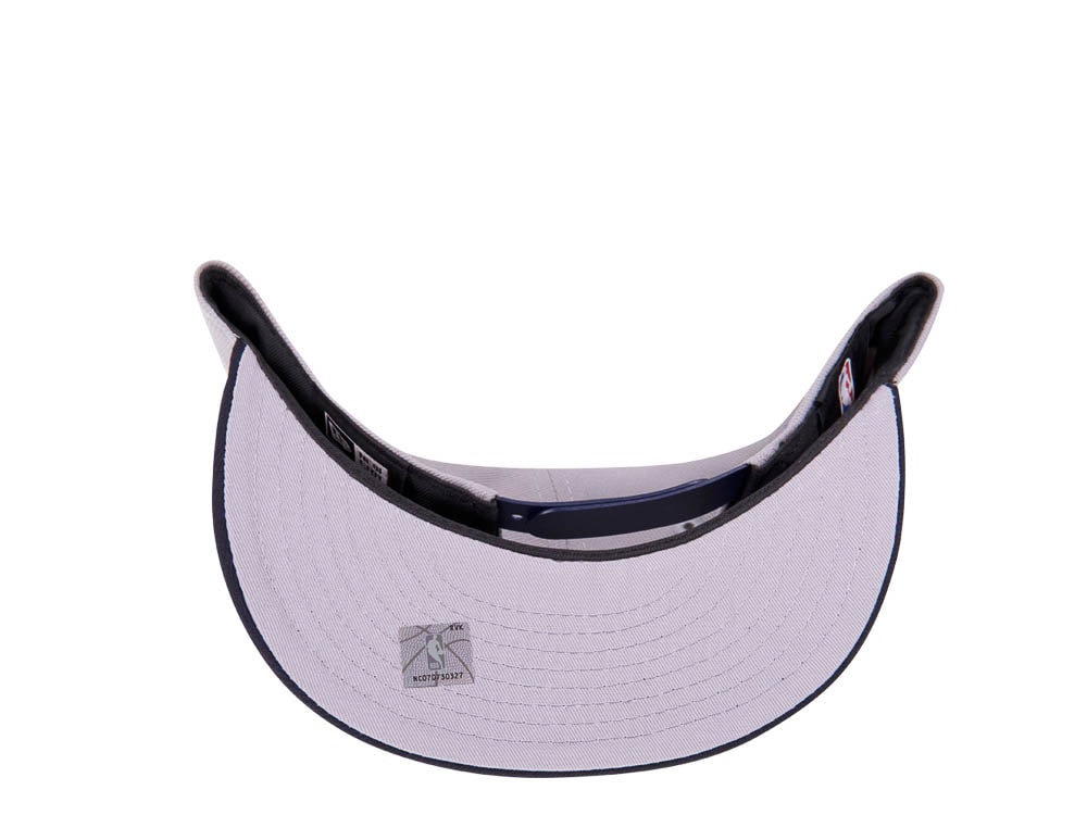 New Era Brooklyn Nets Bridge Gray Navy Edition 9Fifty Snapback Casquette