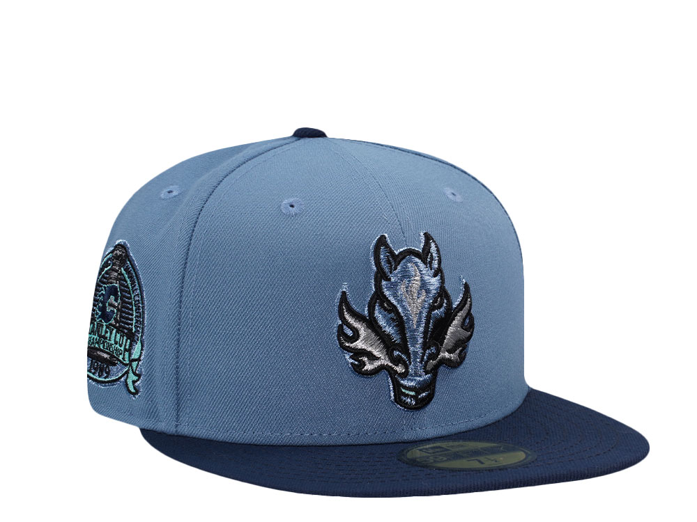 New Era Calgary Flames Stanley Cup Champions 1989 Blue Two Tone Edition 59Fifty Fitted Casquette