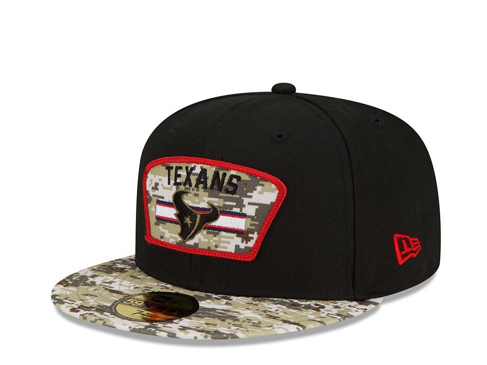 New Era Houston Texans Salute to Service 21 59Fifty Fitted Casquette