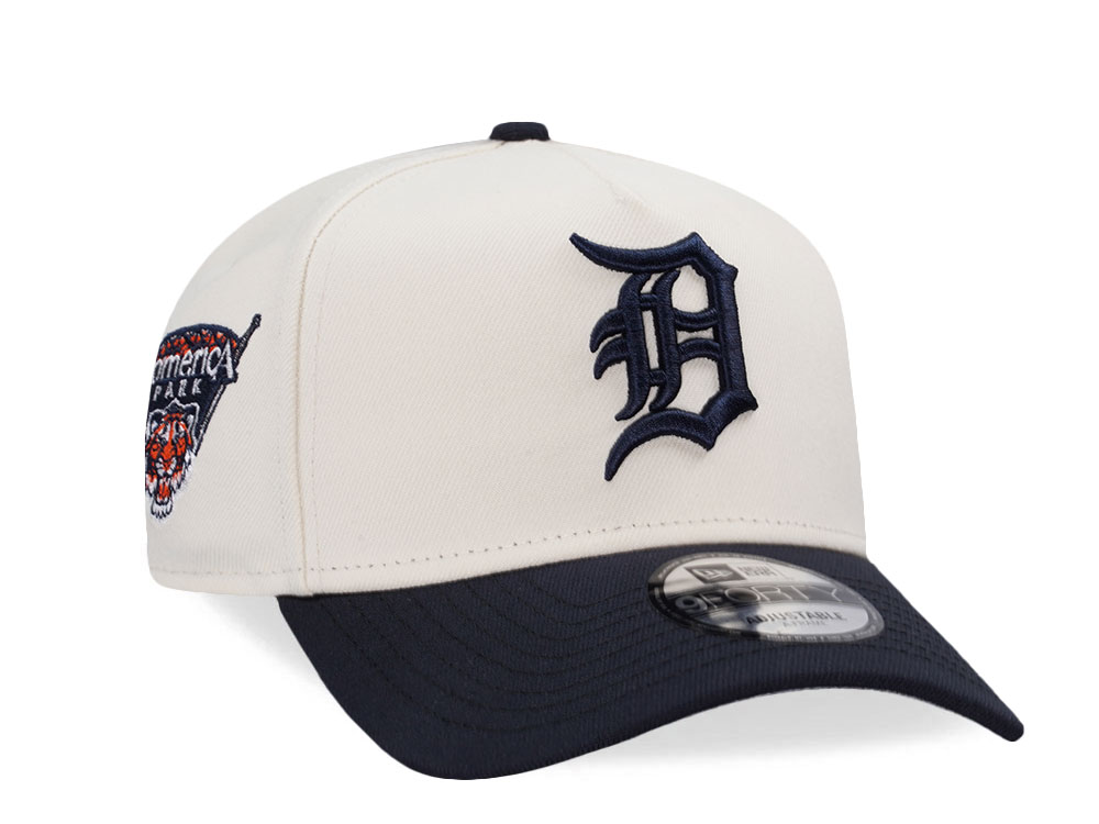 New Era Detroit Tigers Comerica Park Chrome Two Tone Edition 9Forty A Frame Snapback Casquette